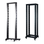 Baie brassage ouverte bâti rack